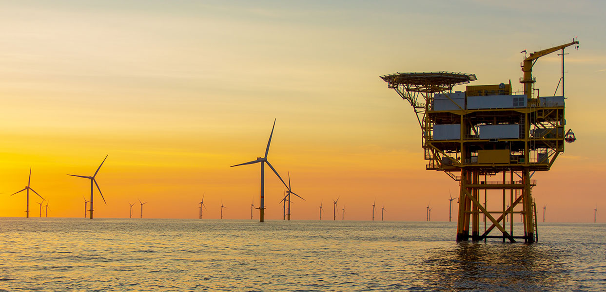 Offshore wind energy project